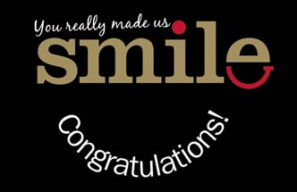 SMILE scratch cards