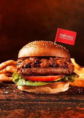 meatless bleeding burger