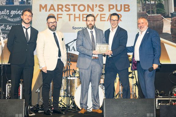 The Manor House of Whittington, named Marston's Pub of the Year 2025
