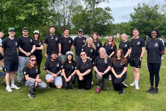 Marston’s Dragon Boat Race team group photo